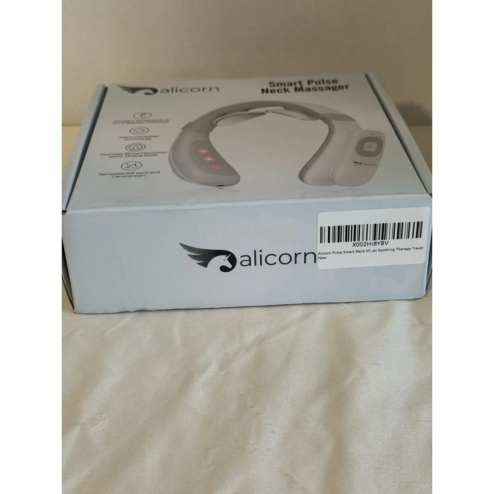 Alicorn Smart Pulse Neck Massager ST-304‎ Heated Wireless Rechargeable